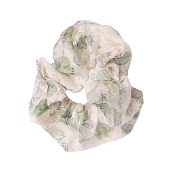 Gambar Stroberi Scrunchie Motif Flower Hair Tie - Tulle -4 dari Stroberi Accessories undefined Tokopedia