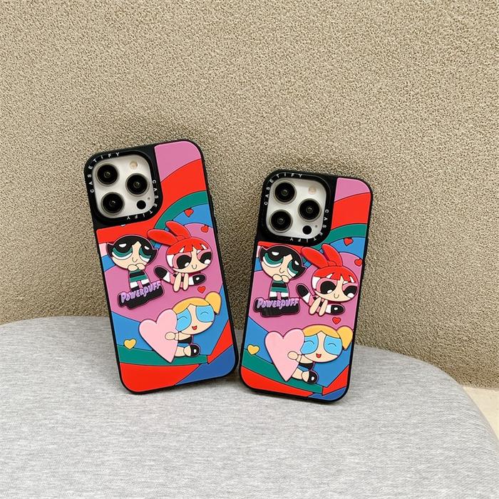 Gambar Case-Tify 3D Powerpuff Gadis Bahan Silikon Hard Case Untuk Iphone 14 dari yenihasan28 undefined Tokopedia