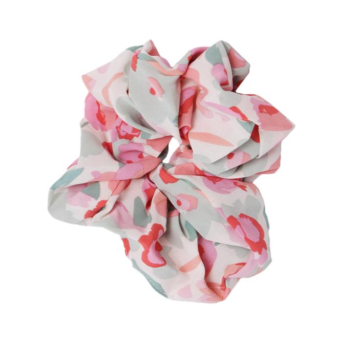 Gambar Stroberi Scrunchie Motif Flower Hair Tie - Mix -1 dari Stroberi Accessories undefined Tokopedia