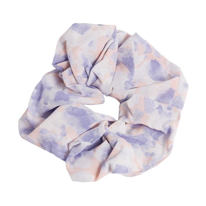 Gambar Stroberi Scrunchie Motif Flower Hair Tie - Tie Dye -4 dari Stroberi Accessories undefined Tokopedia