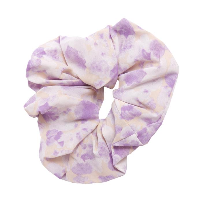 Gambar Stroberi Scrunchie Motif Flower Hair Tie - Tie Dye -2 dari Stroberi Accessories undefined Tokopedia