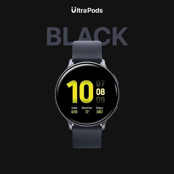 Gambar Ultra Watch Active 2 Bluetooth Smartwatch for IOS & Android - Hitam dari UltraPods Indonesia undefined Tokopedia