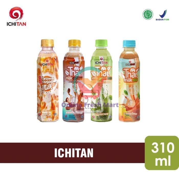 Gambar Minuman Ichitan Thai / Milk Tea / Brown Sugar (Botol 310ml) - Milk Te - Milk Green Tea dari Online Fresh Mart undefined Tokopedia