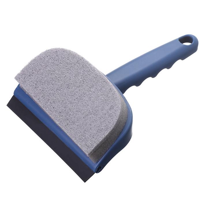 Gambar Pembersih Kaca 2 in 1 Glass Brush Mirror Cleaner Wiper Cleaning Tool - Biru dari Wellstar88 undefined Tokopedia