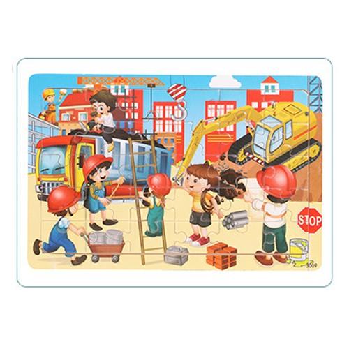 Gambar tbt puzzle anak 3 4 5 tahun - mainan edukasi kayu 30 keping pcs - Konstruksi-3009 dari Toko Bahagia Terus undefined Tokopedia
