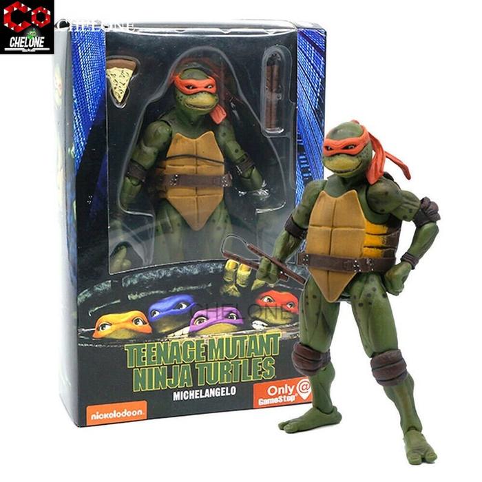 Gambar Action Figure Kura-Kura Ninja Teenage Mutant Ninja Turtle NECA - Orange dari ChelOne undefined Tokopedia