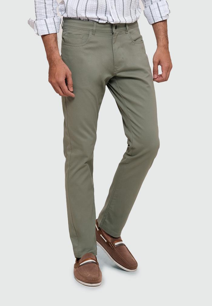 Gambar MOC Celana Panjang Chinos Pria Slim Fit HOVE-LIGHT GREEN - 31 dari MOC Indonesia undefined Tokopedia