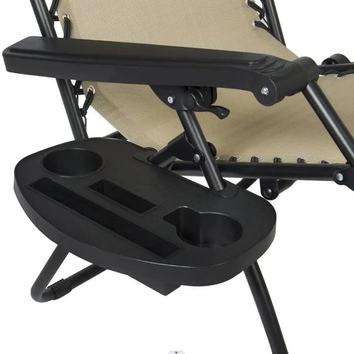 Jual Prh Chair Zero Gravity Canopy Shade Lounge Chair Cup Holder