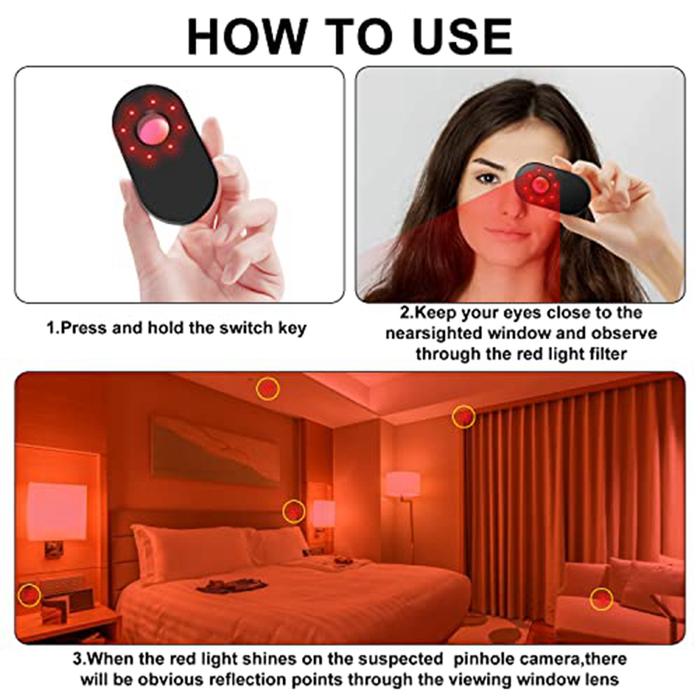 Gambar Camera Detector, Anti- Photo and Anti-Monitoring, Device Detector, dari Filsof undefined Tokopedia