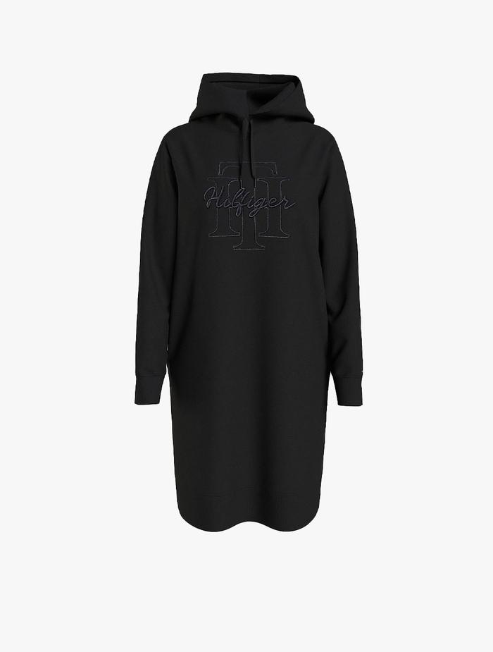 Promo Tommy Hifliger Dress Wanita SCRIPT LOGO HOODIE DRESS