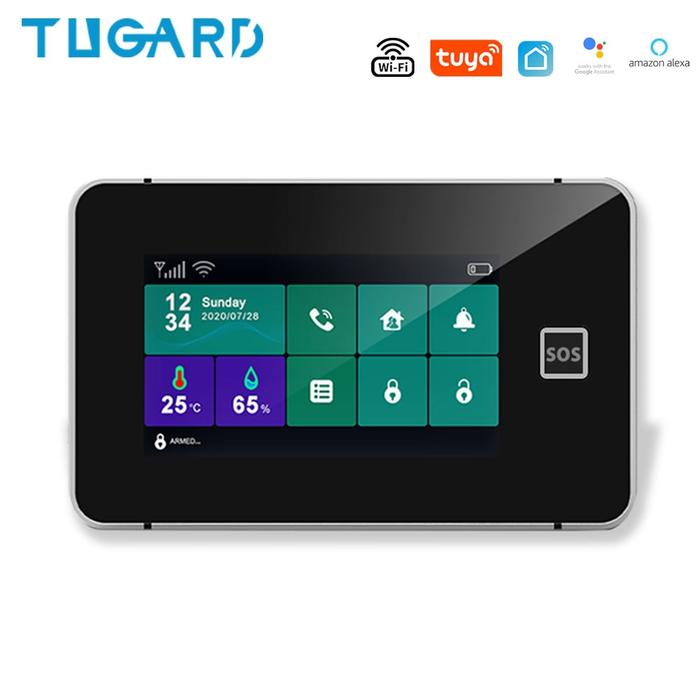 Gambar TUGARD G60B Wifi Tuya App Gsm Sim Home Security Alarm System kit with dari turbostore0 undefined Tokopedia