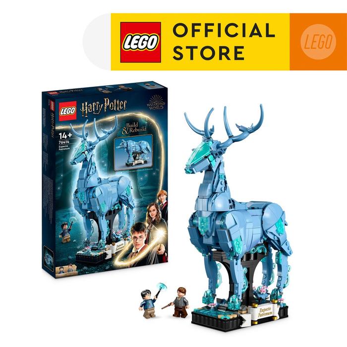 Gambar LEGO Harry Potter 76414 Expecto Patronum Building Toy Set dari LEGO ID Official Distributor undefined Tokopedia