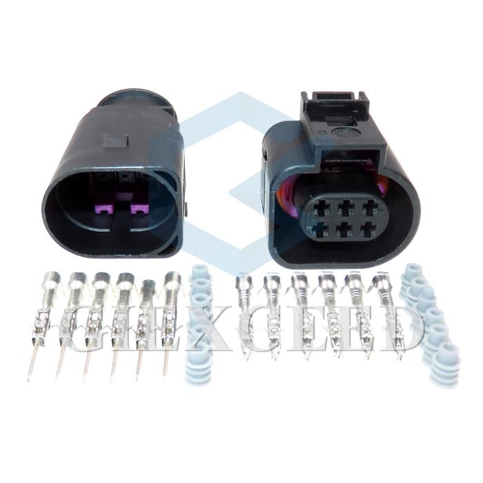 Gambar 2 Sets 6 Pin 3B0973813 1J0973713 1.5mm Automotive ACC Socket Door dari tokped cuu undefined Tokopedia