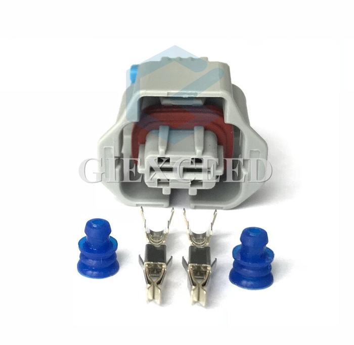 Gambar 2 Sets 2 Pin Automotive Connector Electrical Auto Plug Female dari tokped cuu undefined Tokopedia