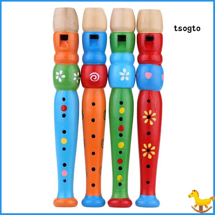 Gambar Colorful Wooden Clarinet Piccolo Children Musical Instrument dari sgt9876 undefined Tokopedia