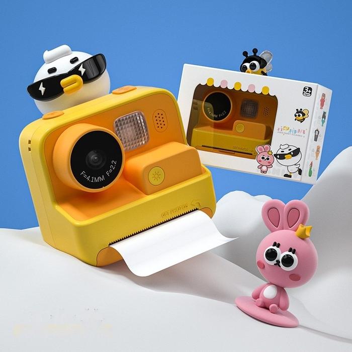 Gambar Children Instant Camera Print Camera 2.0" 1080P Video Photo Digital dari grosirbdg2 undefined Tokopedia