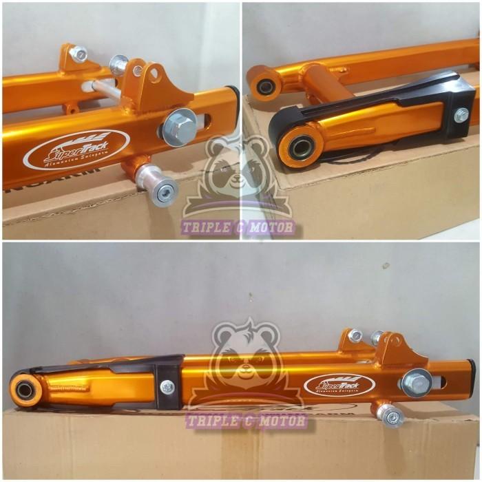 Gambar SWING ARM SUZUKI SHOGUN 110 SMASH SUPERTRACK GEN-2 ALUMINIUM ALLOY - GOLD dari TRIPLE C MOTOR undefined Tokopedia