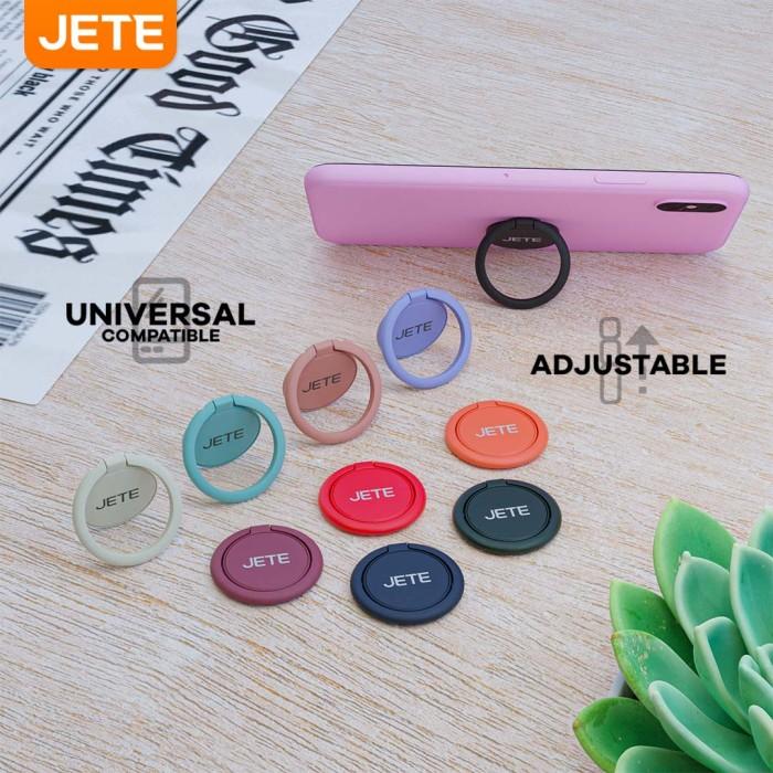Gambar JETE H9 Ring Holder Hp Ring | Ring Handphone Stand | Finger Grip - Black dari Doran Gadget Authorized Bali undefined Tokopedia