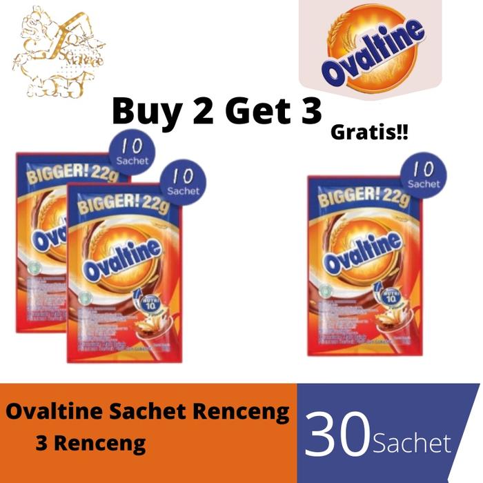 Gambar Buy 2 Get 3 Ovaltine Bigger Sachet dari Guntrr undefined Tokopedia