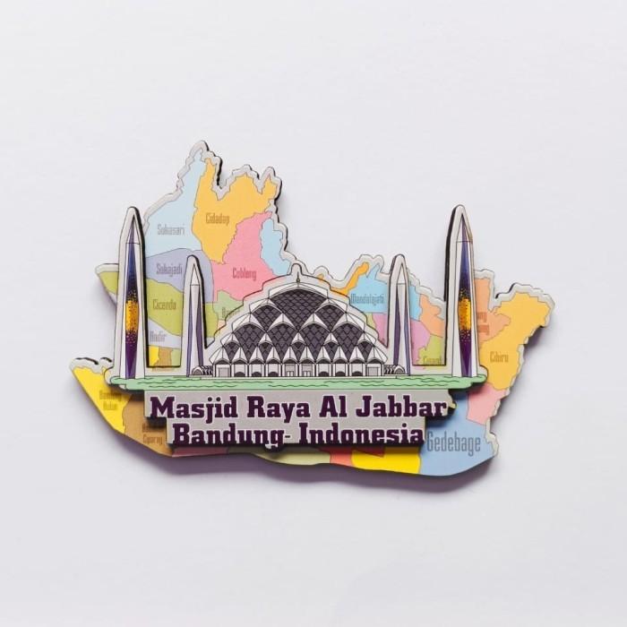Gambar SCSHOP Souvenir magnet Masjid Raya Al Jabbar Bandung oleh2 Indonesia dari Smart Choice_NEW undefined Tokopedia