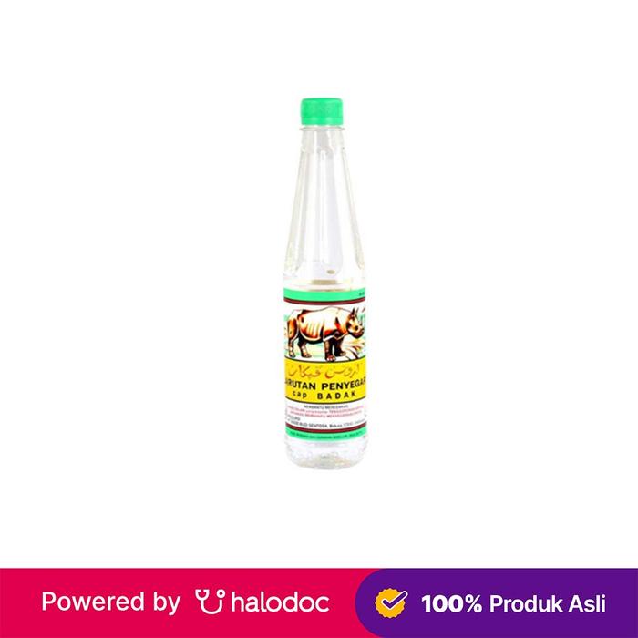 Gambar Larutan Cap Badak Botol 500 ml dari Apotek Halomedika Tirta Raya Sidoarjo undefined Tokopedia