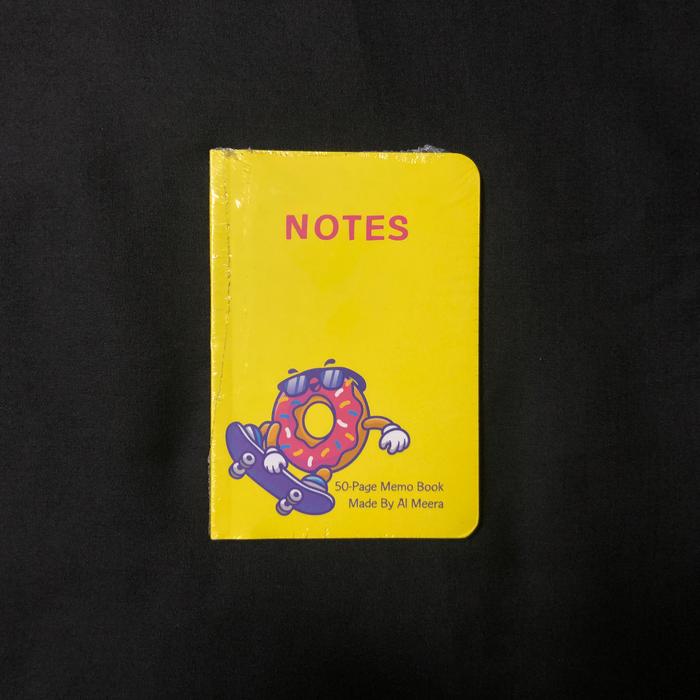 Gambar BLOCKNOTE BOOKS SEASON 03 MOTIF MEMO KECIL NOTEBOOK MINI ISI HVS - Donuts dari Semart Komputer &amp; Stationery undefined Tokopedia