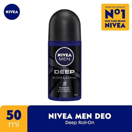 Gambar Nivea Men Deo Roll On Deep 50 ml dari Farmaku undefined Tokopedia