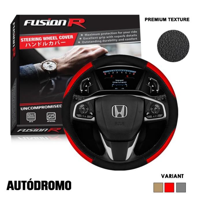 Gambar CITROEN C5 Cover Stir Mobil Sarung Setir AUTODROMO Sporty FUSION R - Merah dari Mahkota Indo Trading undefined Tokopedia