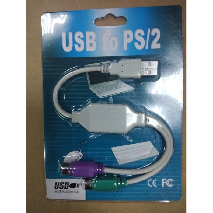 Jual kabel converter ps2 ke to usb konektor konverter serial2usb ...