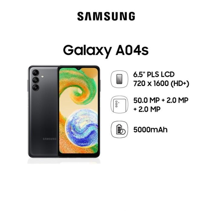 Gambar Samsung Galaxy A04s 4/64GB - Black - Black dari TOKO. YUHAN undefined Tokopedia