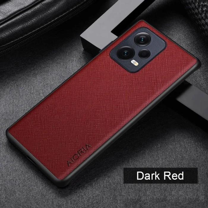 Gambar XIAOMI REDMI NOTE 12 12 PRO 12 PRO 5G SOFT CASE CANVAS CROSS PATTERN - Red, NOTE 12 4G dari MELshop777 undefined Tokopedia