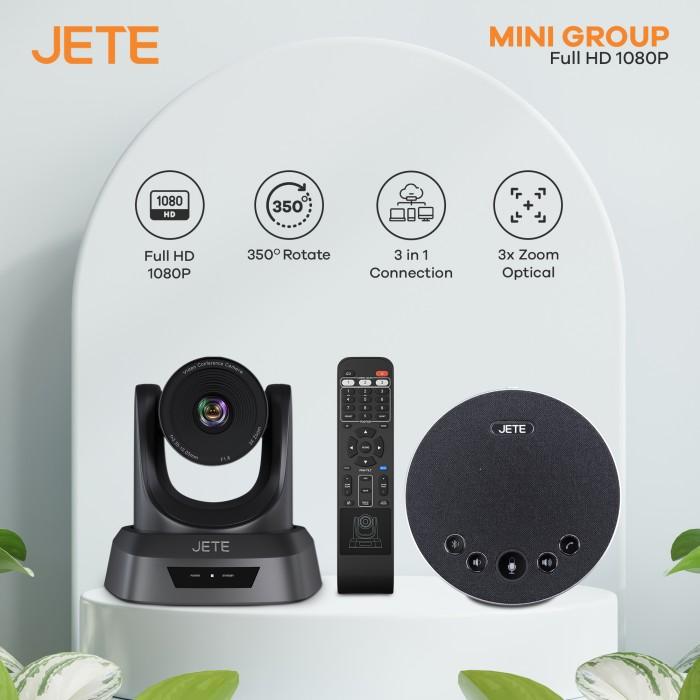 Gambar JETE Group Webcam Video Conference with 2 Expansion Mic - Garansi 2thn - JETE Mini Group dari Doran Gadget Authorized Bali undefined Tokopedia