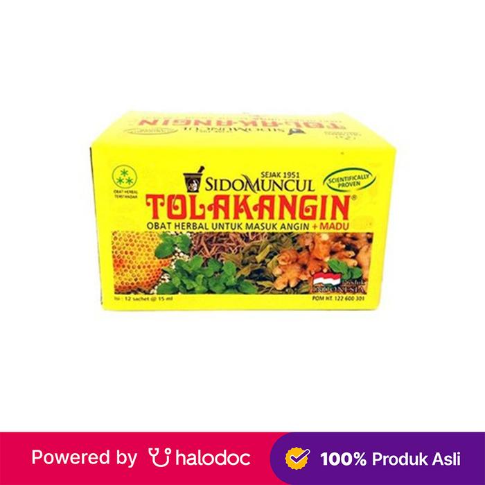 Gambar Tolak Angin Cair Plus Madu 15 ml 12 Sachet dari Apotek Halomedika Kranggan undefined Tokopedia