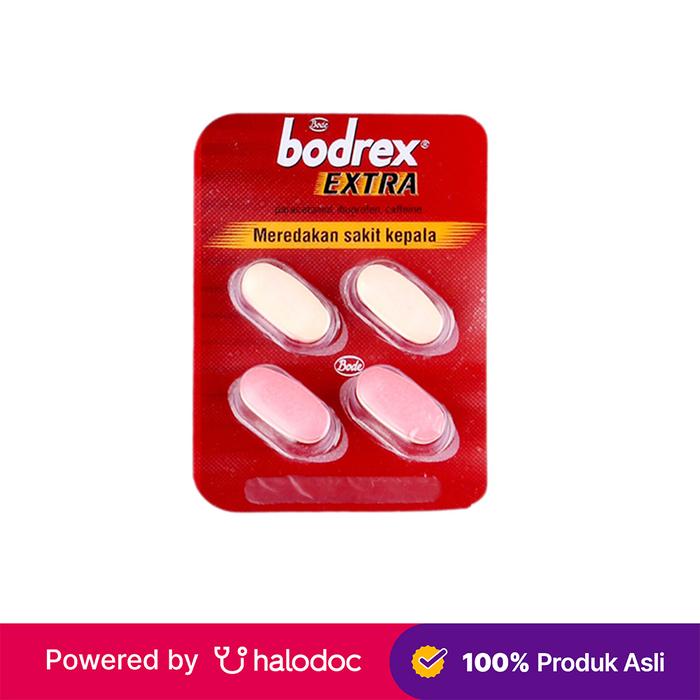 Gambar Bodrex Extra 4 Kaplet dari Apotek Trisakti Grogol undefined Tokopedia