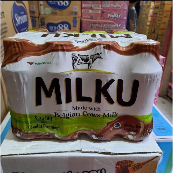 Gambar Promo MILKU 1 PAK ISI 12 BOTOL Limited dari watts.. undefined Tokopedia
