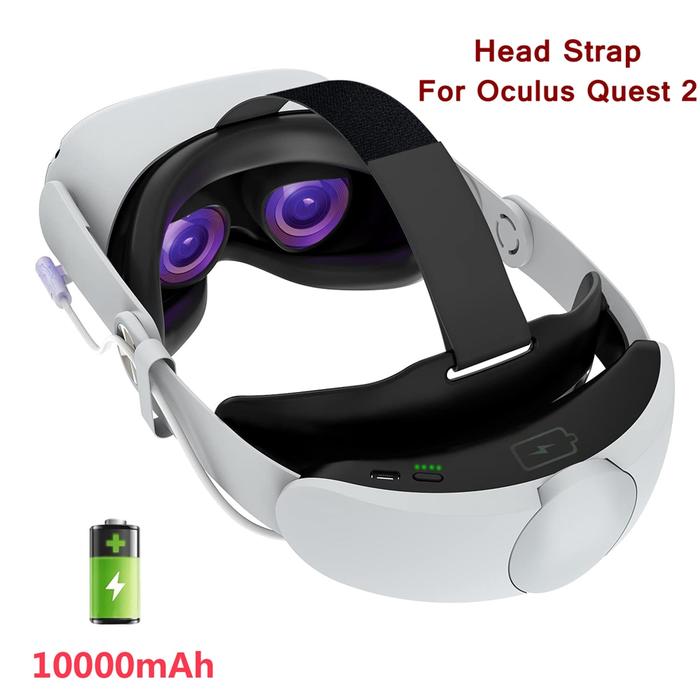 Jual Adjustable Head Strap for Oculus Quest VR Headset Charging
