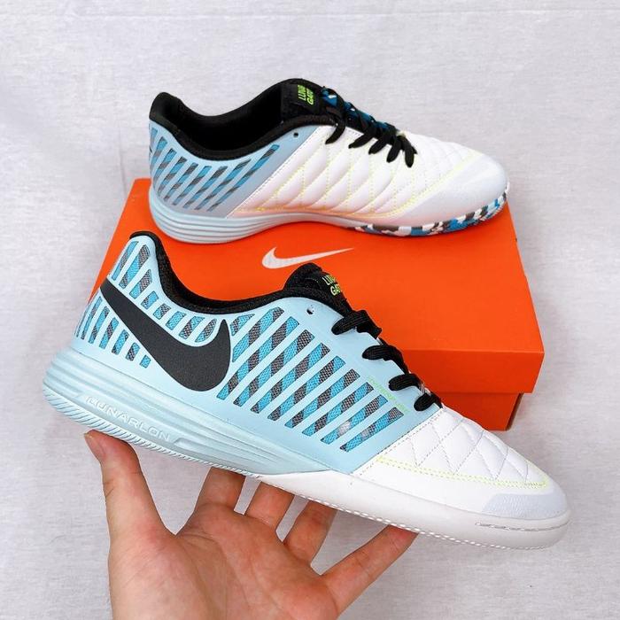 Sepatu Futsal Nike Lunar Gato Ii Laser Blue Black Ic Berkualitas