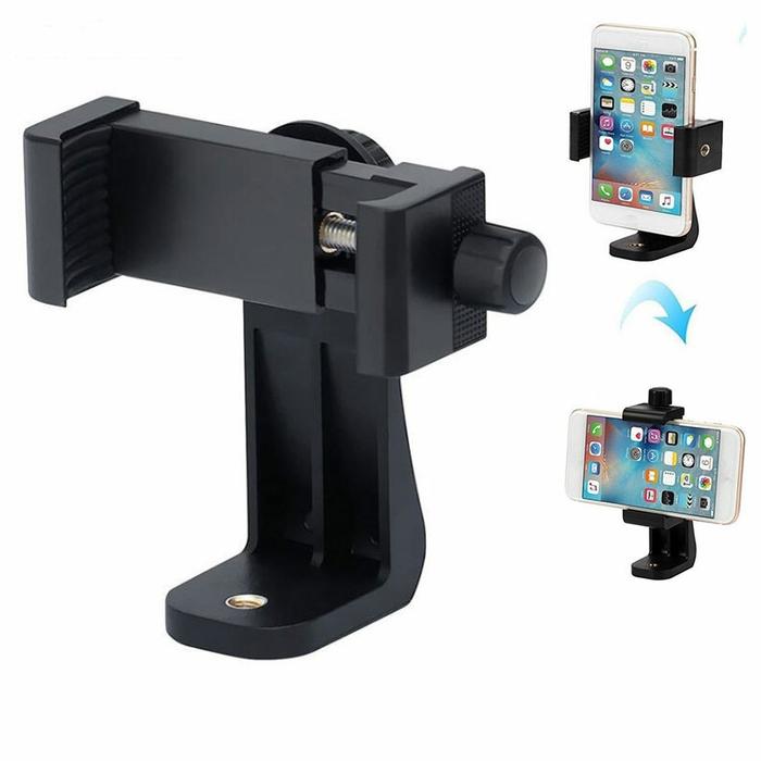 Jual 360 Degree Rotation Tripod Mount Holder Cell Phone Stand