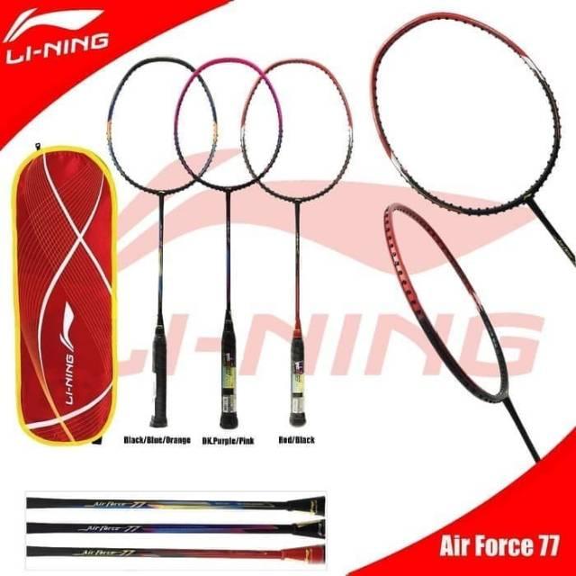 Jual RAKER BADMINTON LINING AIR FORCE 77 ORIGINAL Berkualitas
