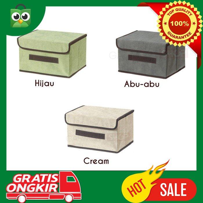 Gambar Storage Box Organizer 2In1 Kotak Tempat Penyimpanan Baju Mainan - KECIL, RANDOM dari JejuallOnline undefined Tokopedia