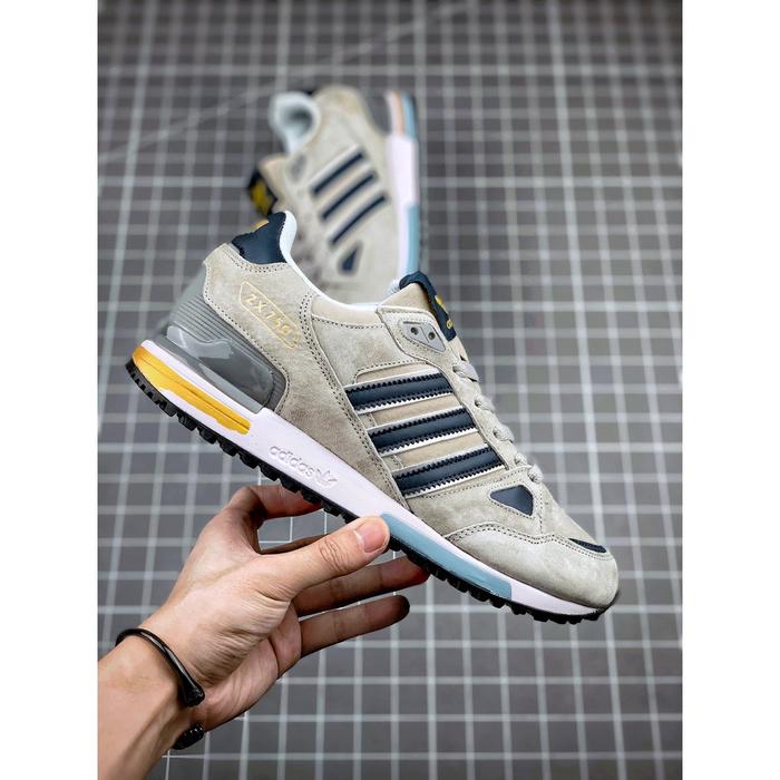 Jual Adidas Originals ZX750 Grey Blue Sneakers Berkualitas Kota