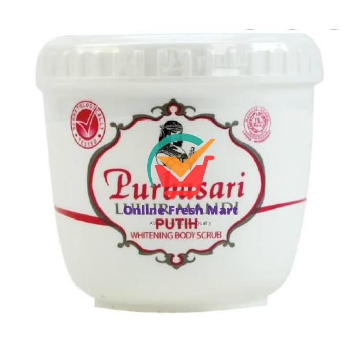 Gambar Purbasari Lulur Mandi Pengantin Putih Bengkoang + Whitening lotion zai - Lulur Putih 235 dari Online Fresh Mart undefined Tokopedia