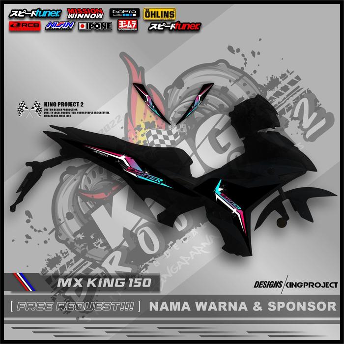 Gambar Striping Sticker MX KING 150 V1 Malaysia Style - Custom K2 Concept - 1 dari gaziya project undefined Tokopedia