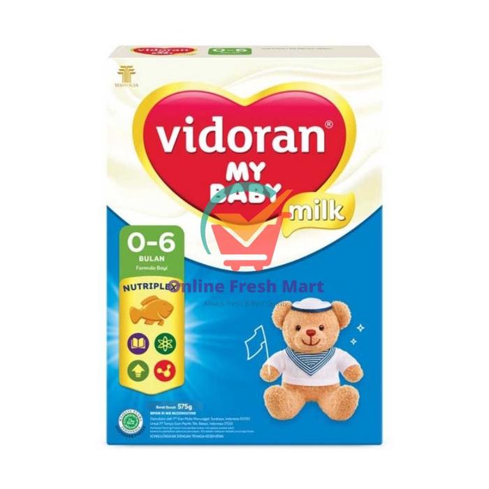 Gambar (575g) Vidoran My Baby Susu Formula Bayi 0-6 6-12 Bulan - 0-6 box 575g dari Online Fresh Mart undefined Tokopedia