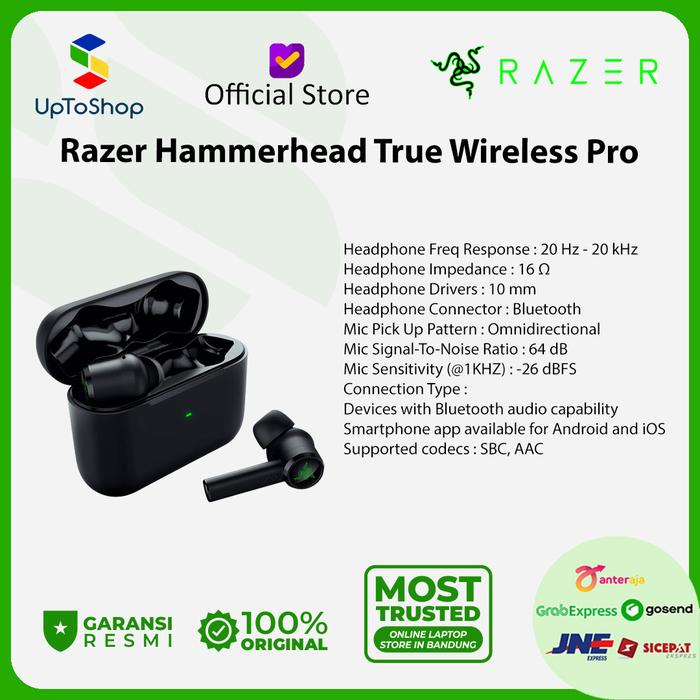 Hammerhead True Wireless Earbuds Razer Hammerhead V2 Specs