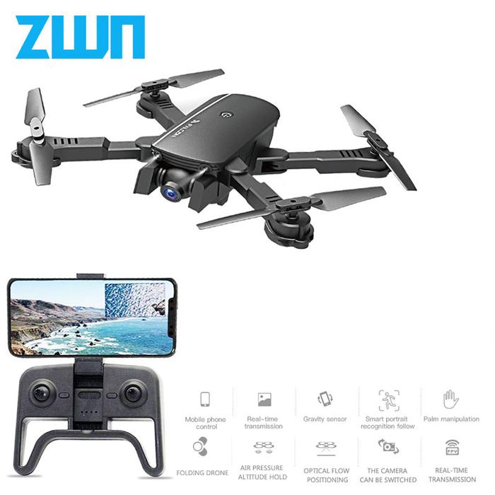 Gambar Quadcopter Drone R8 WiFi FPV Dual Camera 1080p - 1808 - A_S - Black dari Appiliance Store undefined Tokopedia