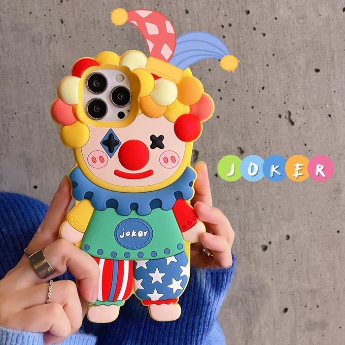 Gambar Badut Tiga Dimensi Kartun Lucu Untuk Iphone14promax Apple13 Phone Case dari Syariah shops undefined Tokopedia