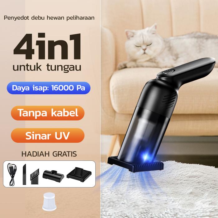 Gambar RY Pembersih Bulu Kucing Portable Vacuum Cleaner Anti Kutu - Versi standar dari Ryo Yo undefined Tokopedia
