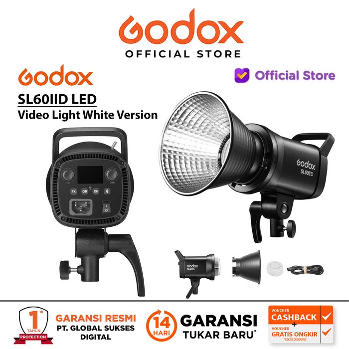 Gambar Godox SL60IID Daylight LED Video Light - Godox SL60II Daylight dari Godox Official Store undefined Tokopedia