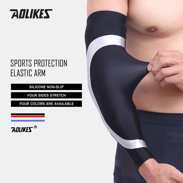 Gambar ArmSleeve Manset Aolikes 7945 Hand Baselayer Menset Pelindung Sinar UV - Hitam, L dari Rockbrosindo undefined Tokopedia